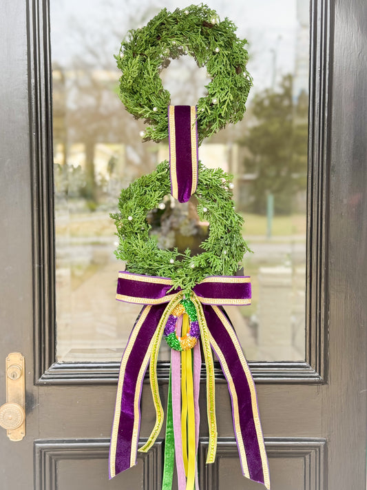 Queen Of The Krewe Wreath