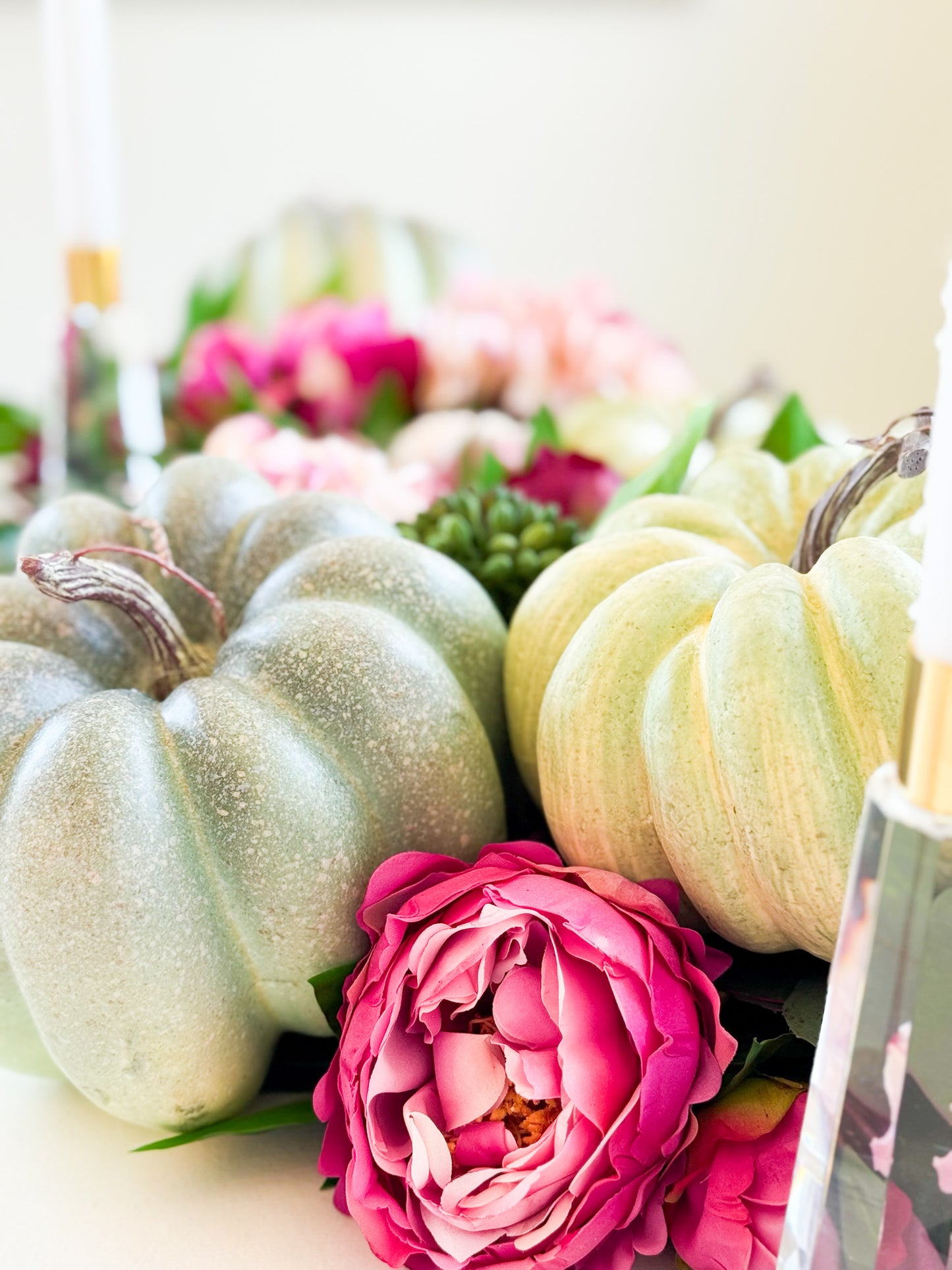 Peony Harvest Fall Décor Box