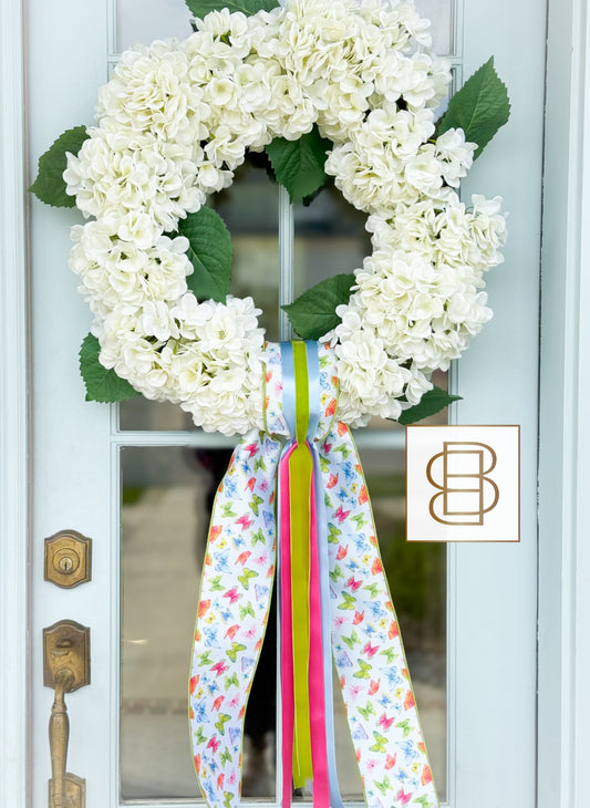 Le Papillon Wreath And Sash