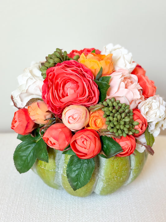 Sunset Harvest Bloom Petal Pumpkin