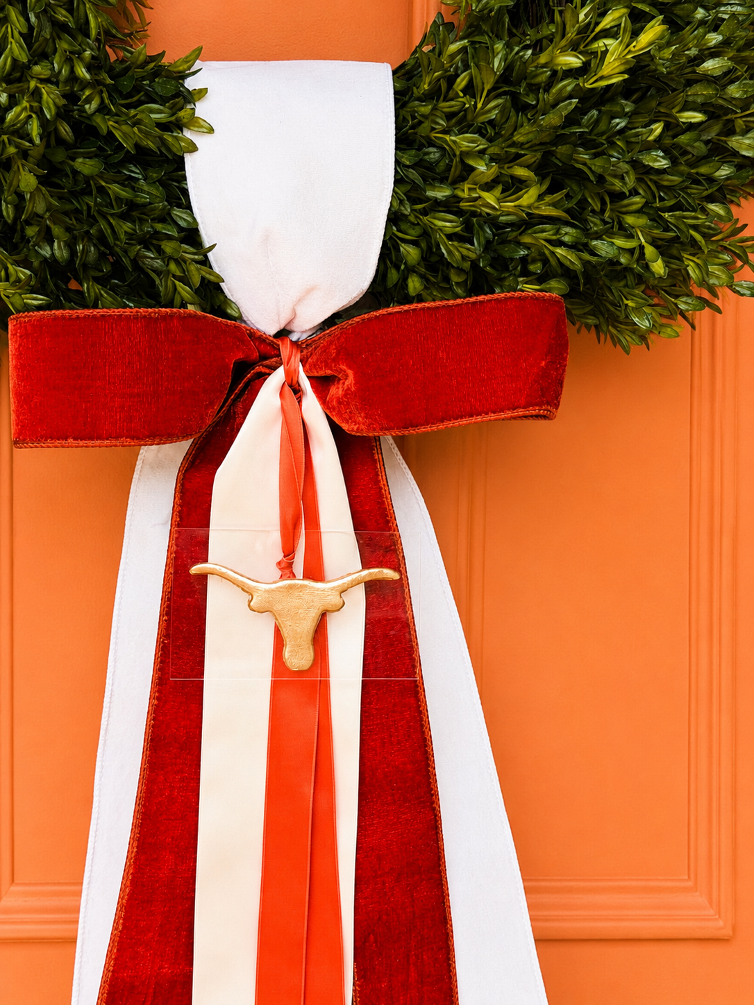 The Forty Acres Manor Tea Leaf Wreath