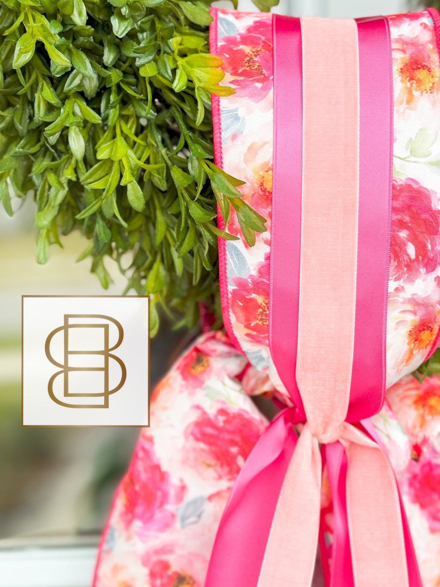 The Bloom Tea Leaf Wreath And Sash