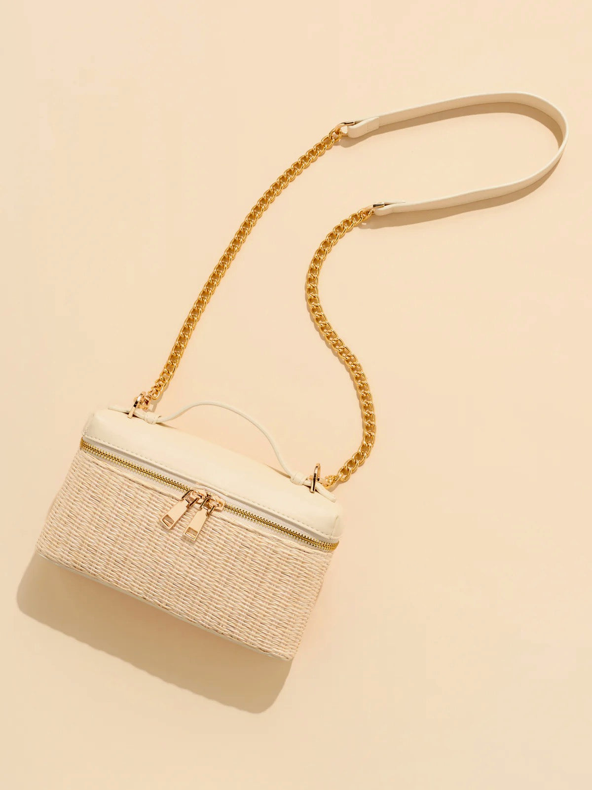 Riley Shoulder Bag- Ivory