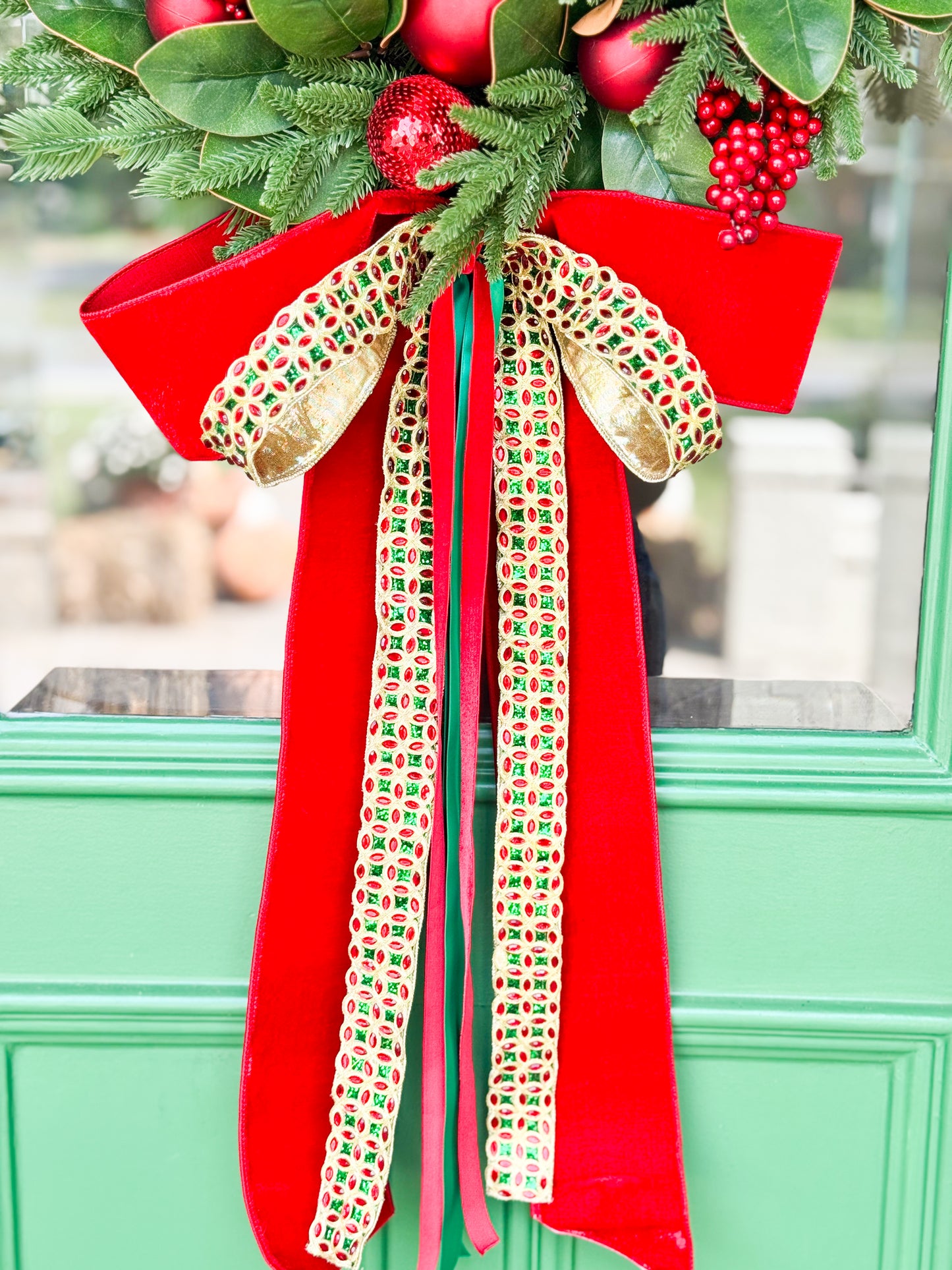 The Magnolia Noel Wreath