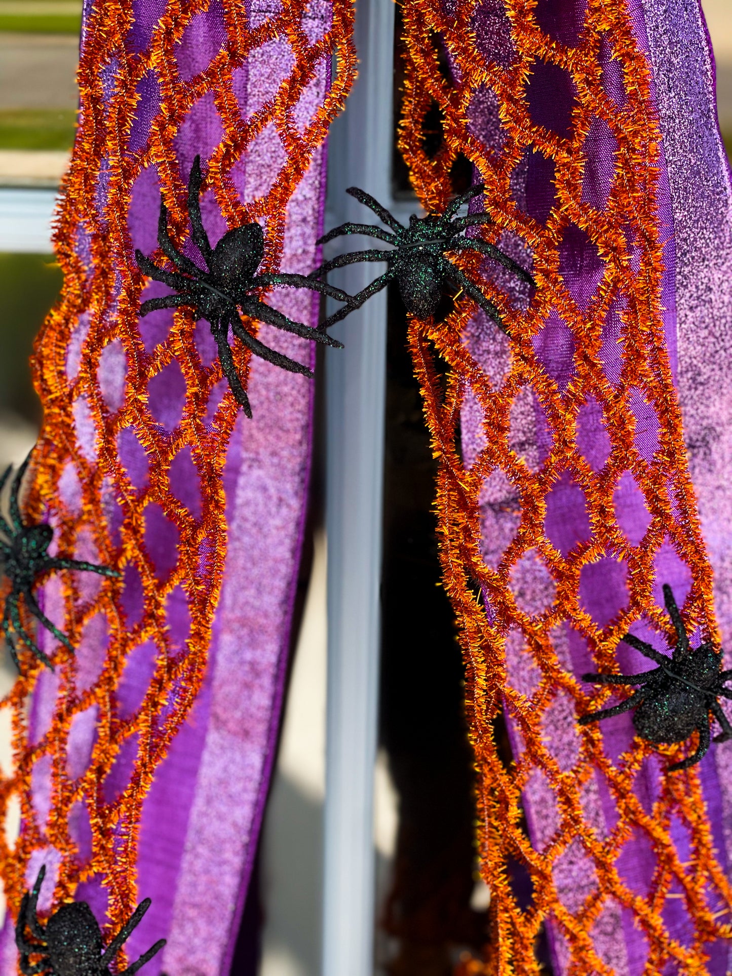 Autumn Arachnids Wreath And Sash