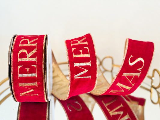 RL Noel Merry Christmas Ribbon