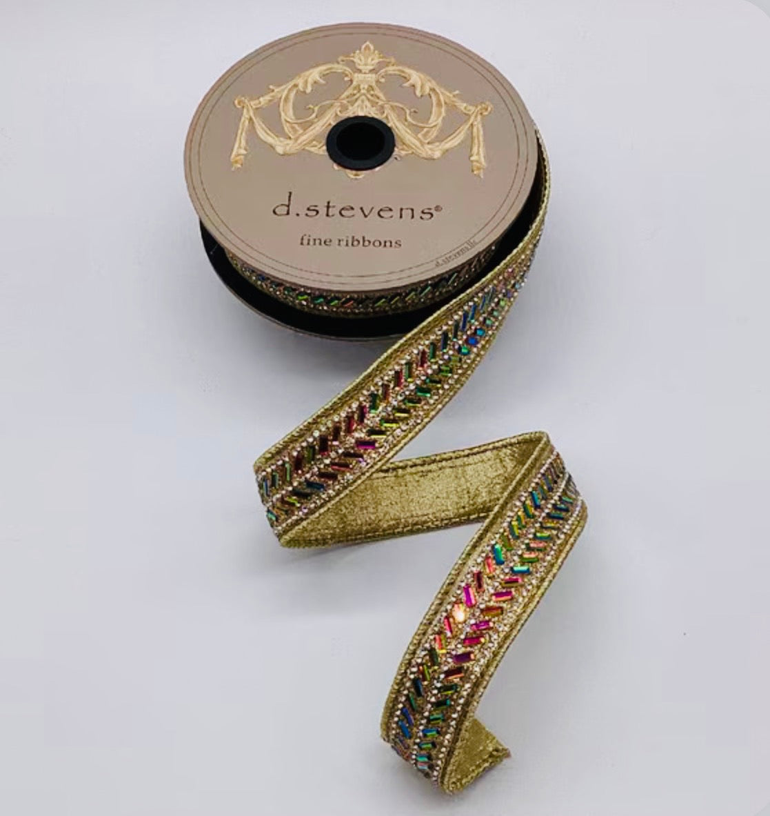 Gold Jewel Ribbon
