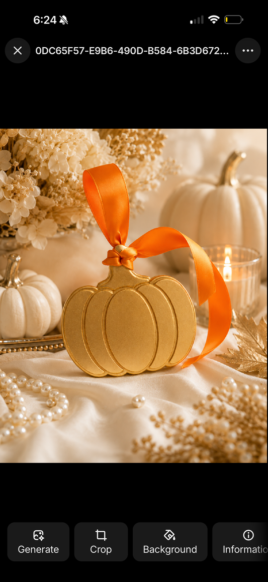 Pumpkin Wreath Oranment
