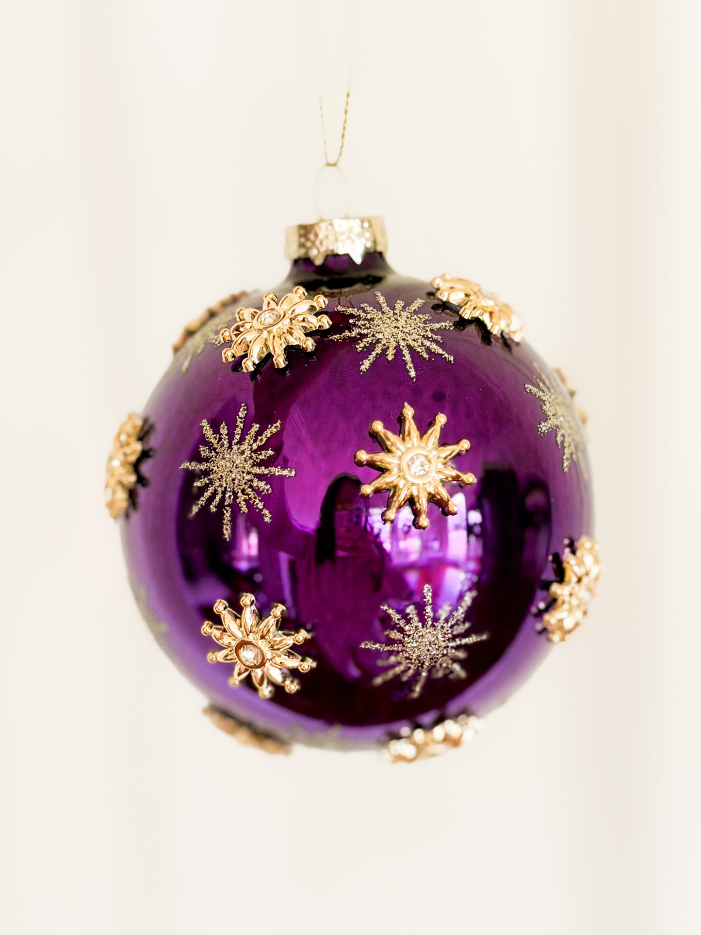 Sunburst Ball Ornament