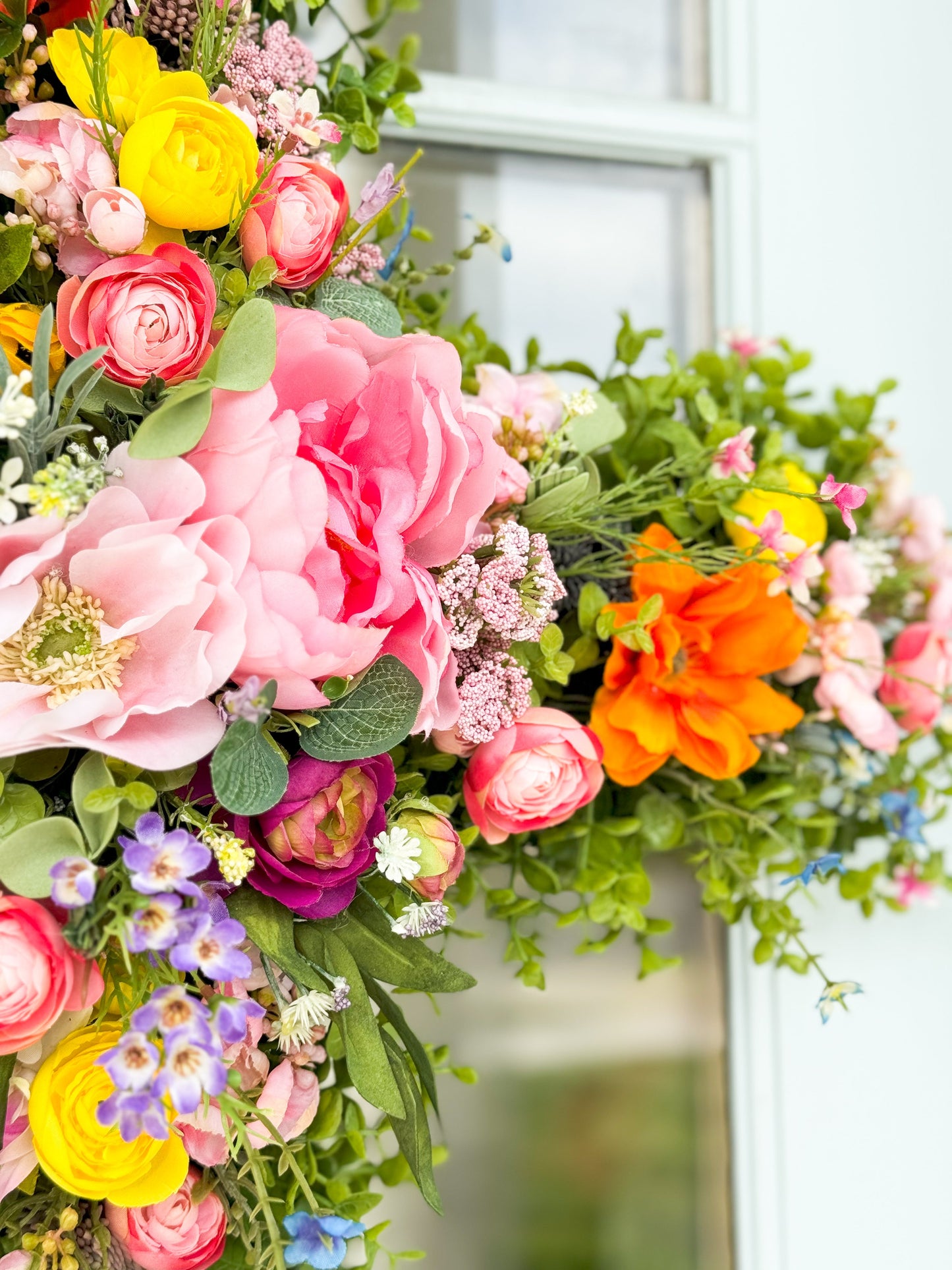 The Bloom Cross Wreath