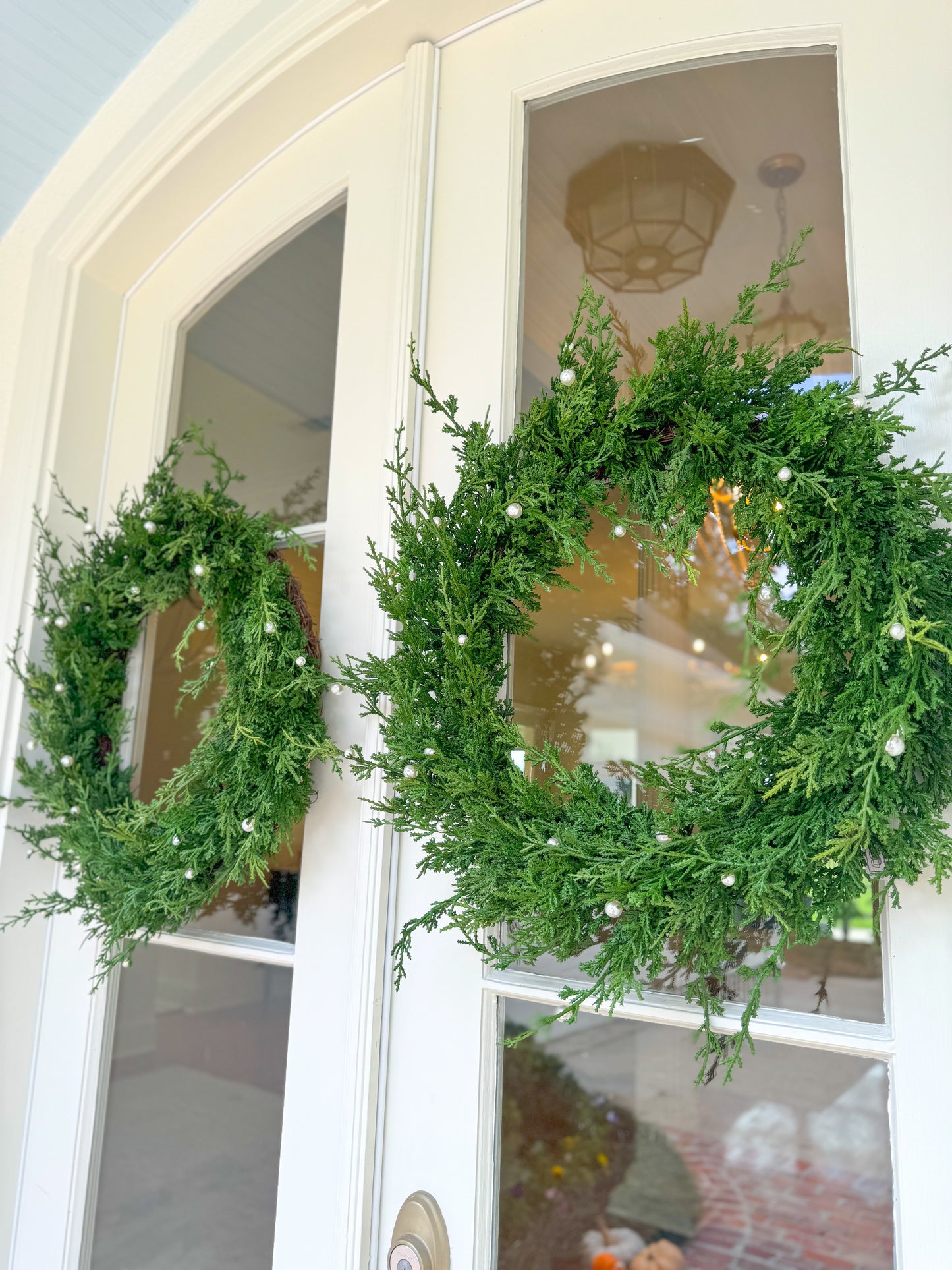 Cedar Pearl Wreath