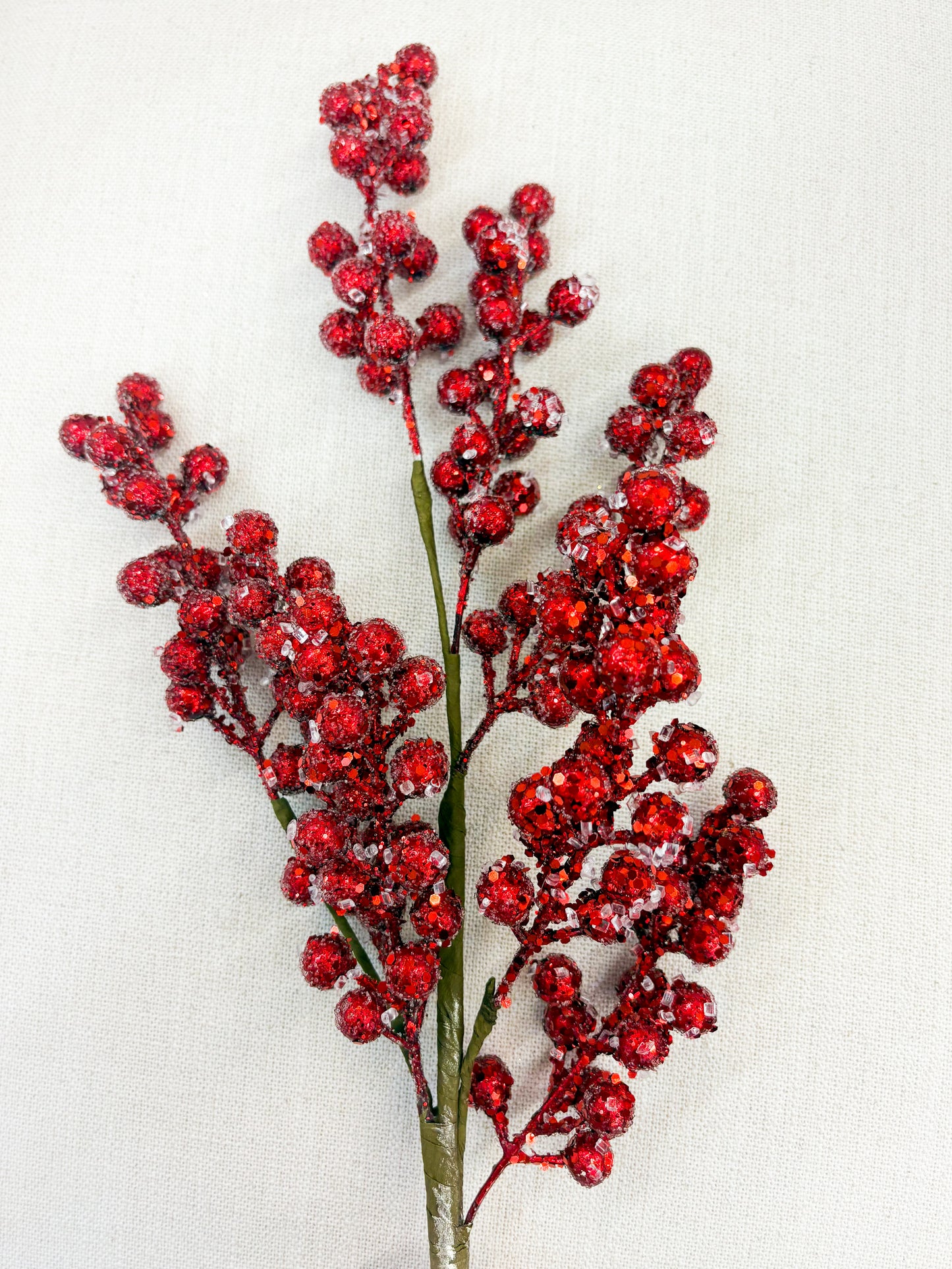 Frosted Berry Stem Bundle – Set of 6