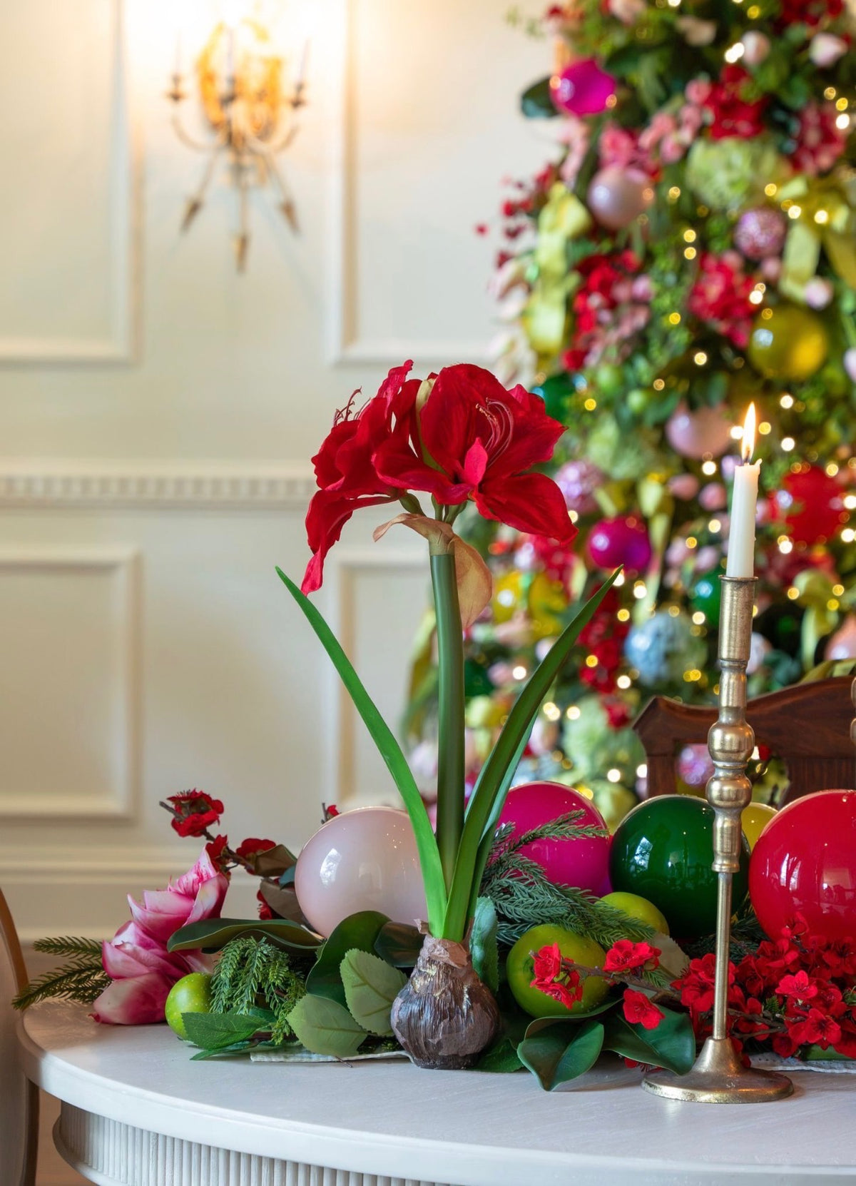 Faux Amaryllis Bulb