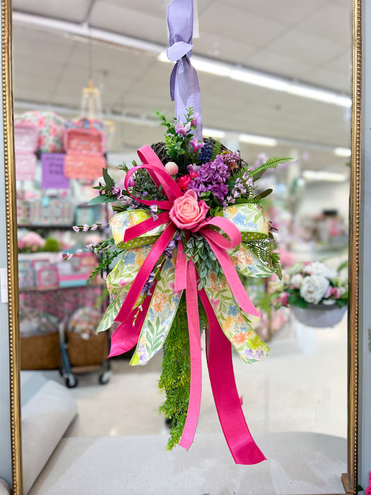 Petite Garden Whimsy Grapevine Wreath