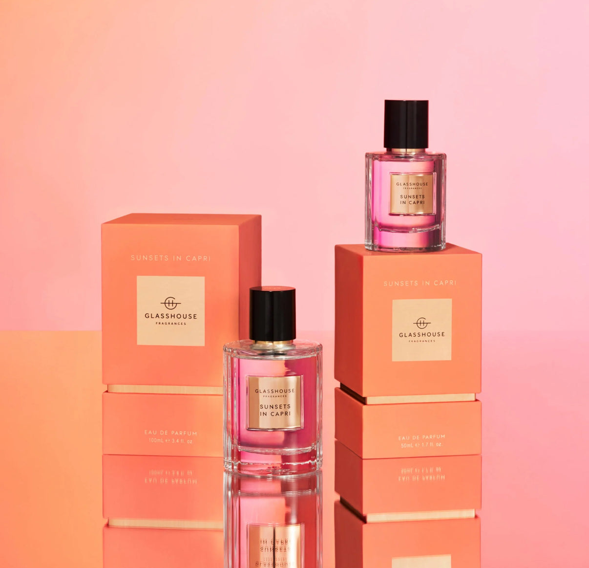 GLASSHOUSE Sunsets in Capri Eau De Parfum 3.4 oz
