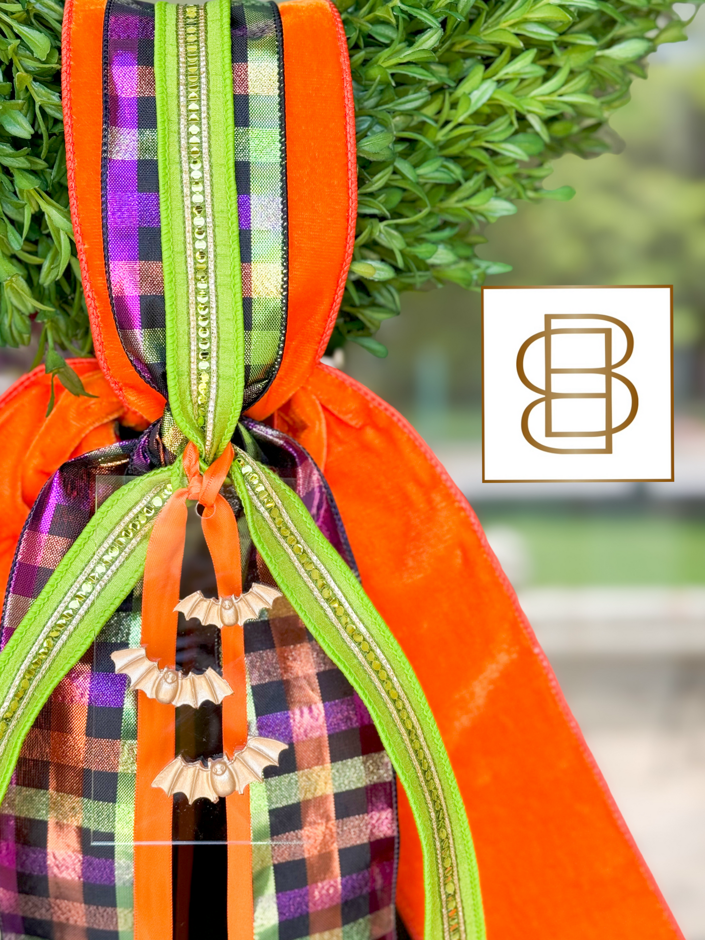 Halloween Wreath And Sash