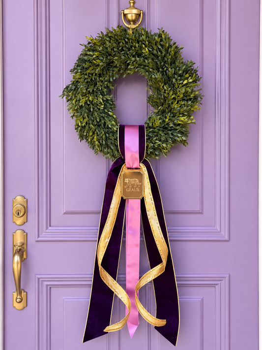 The Bengal Society Tea Leaf Wreath