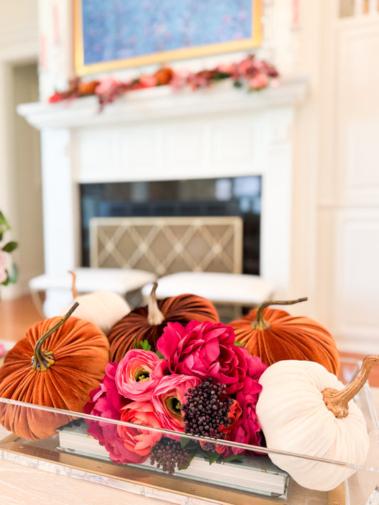 Autumn Rosewood Petite Décor Box
