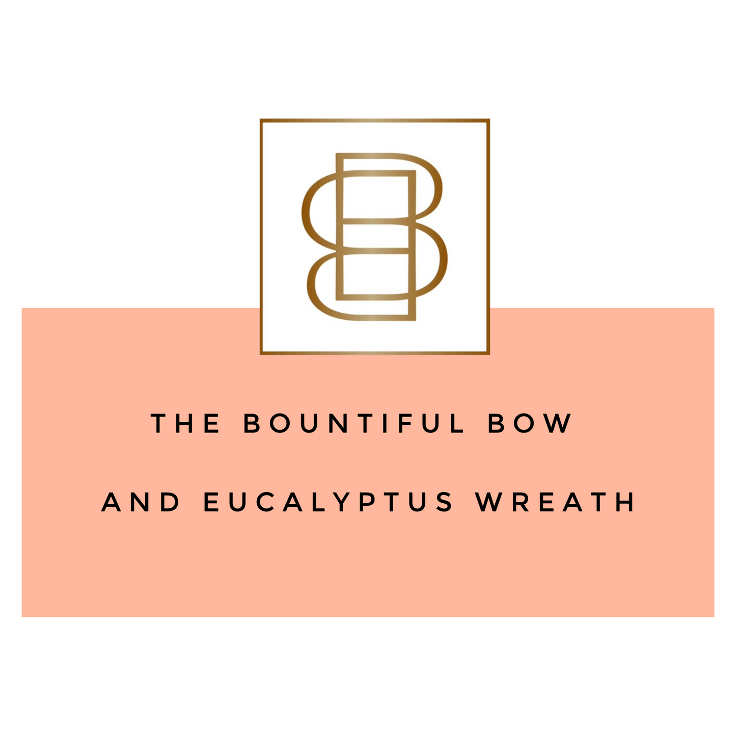 Bountiful Bow And Eucalyptus Wreath