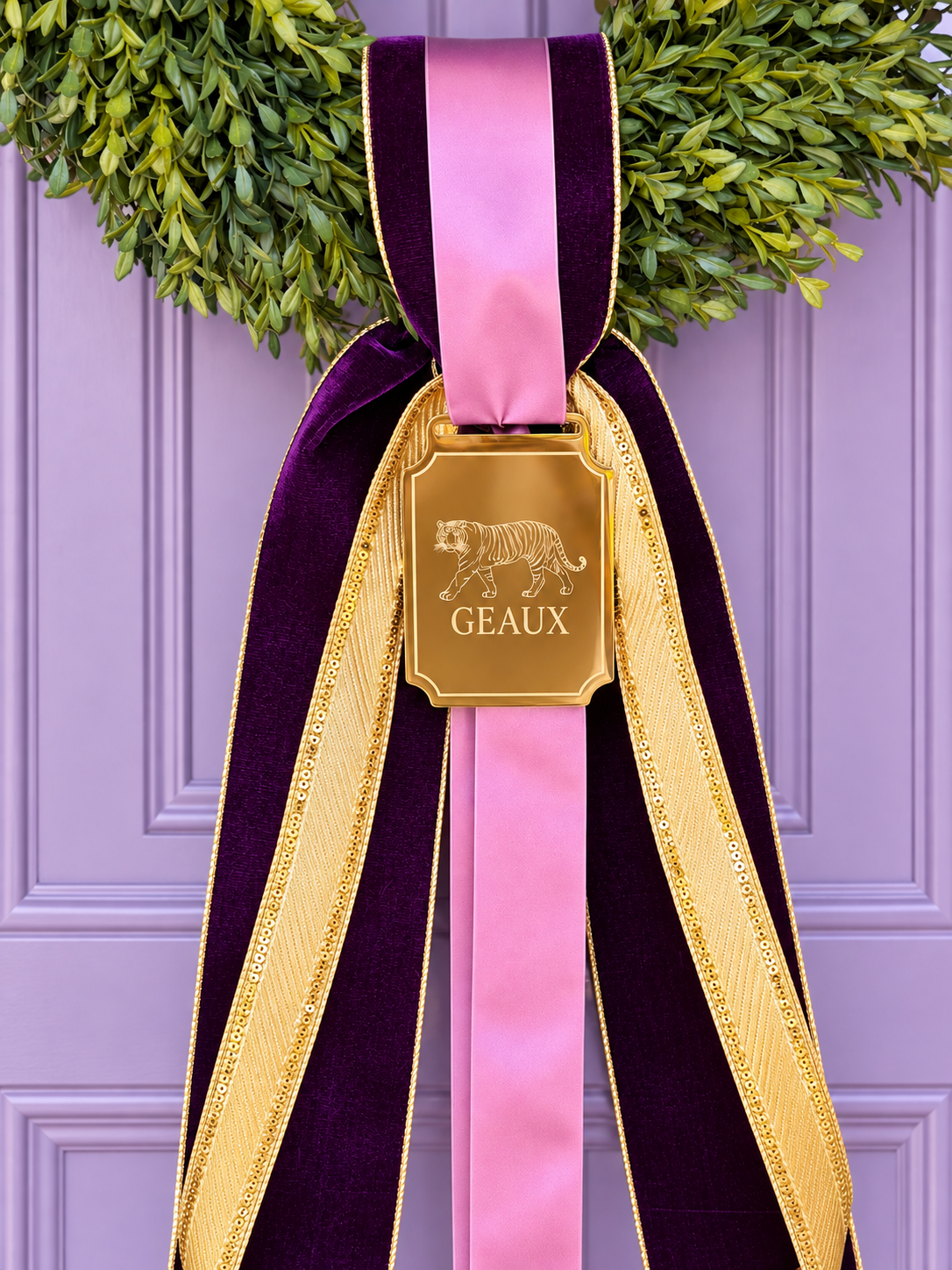 The Bengal Society Tea Leaf Wreath