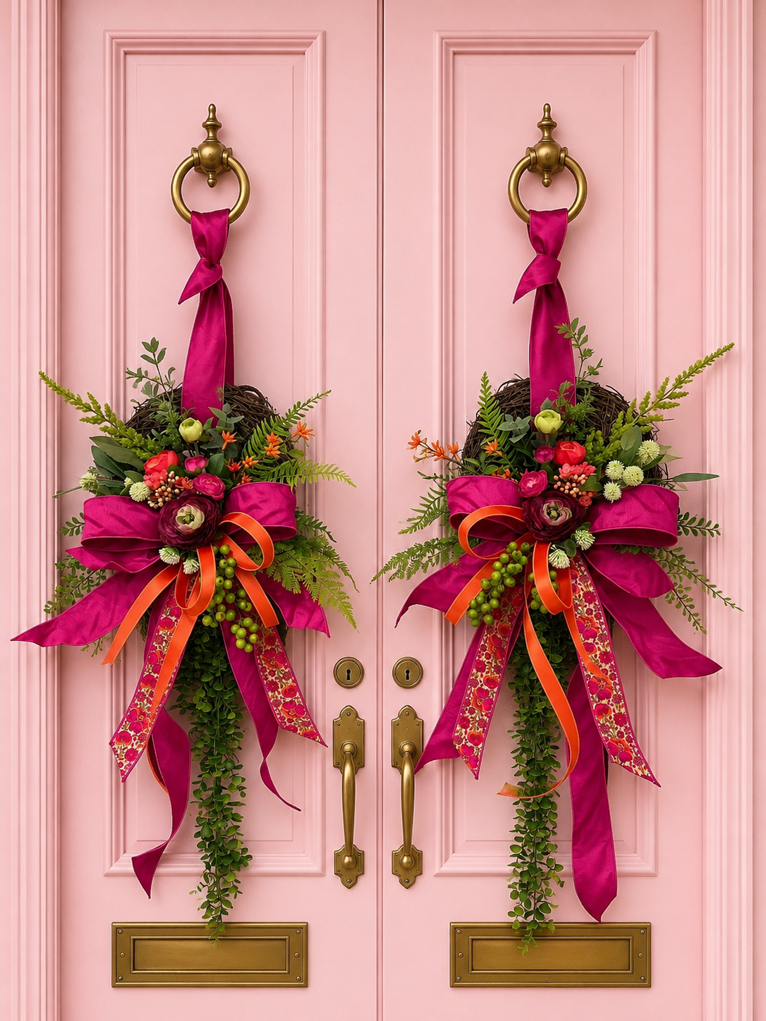 Marigold & Mulberry Petite Grapevine Wreath Set