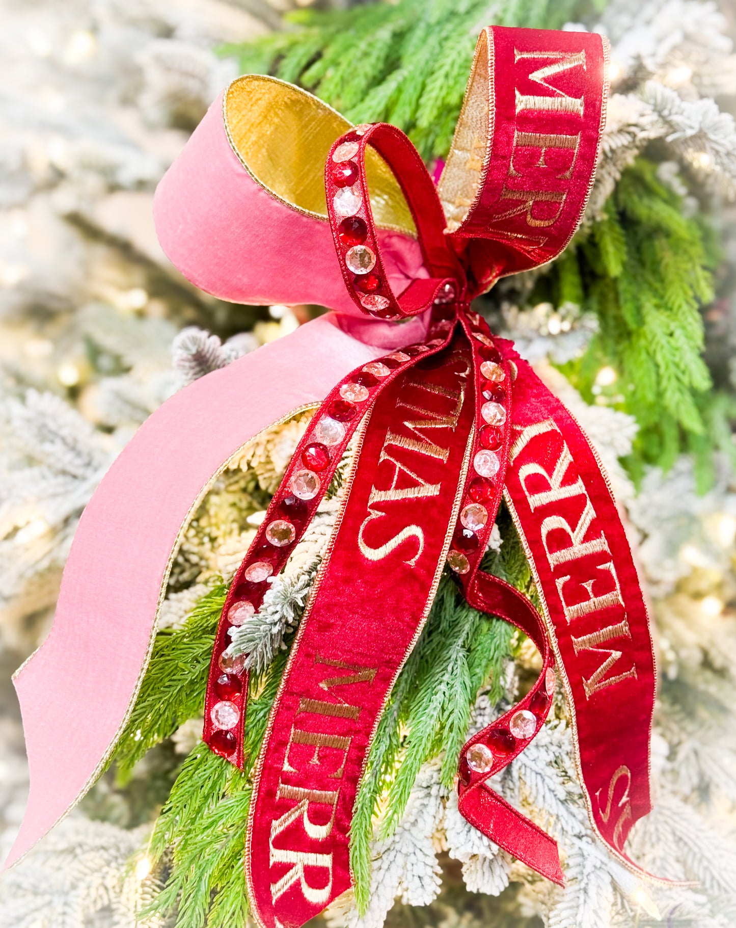 Couture Candy Christmas Tree Bow Box