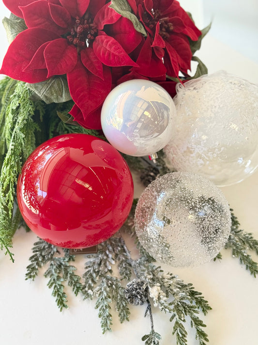 The Poinsettia & Pine Christmas Tree Petite Box