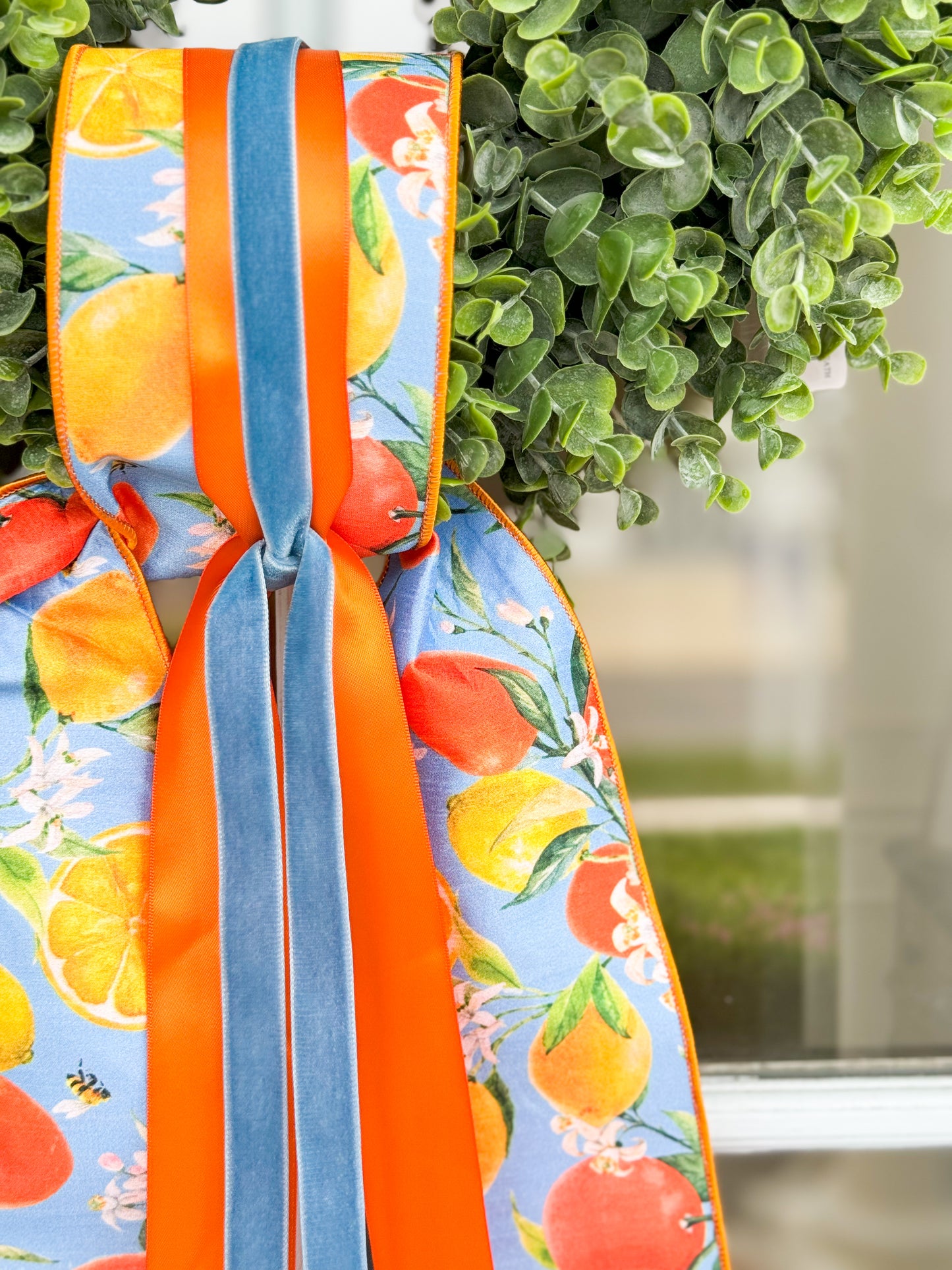 The Summer Citrus Wreath And Sash