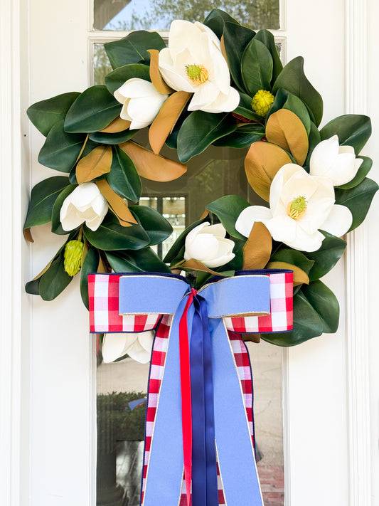 Magnolia Manor Magnolia Leaf Wreath