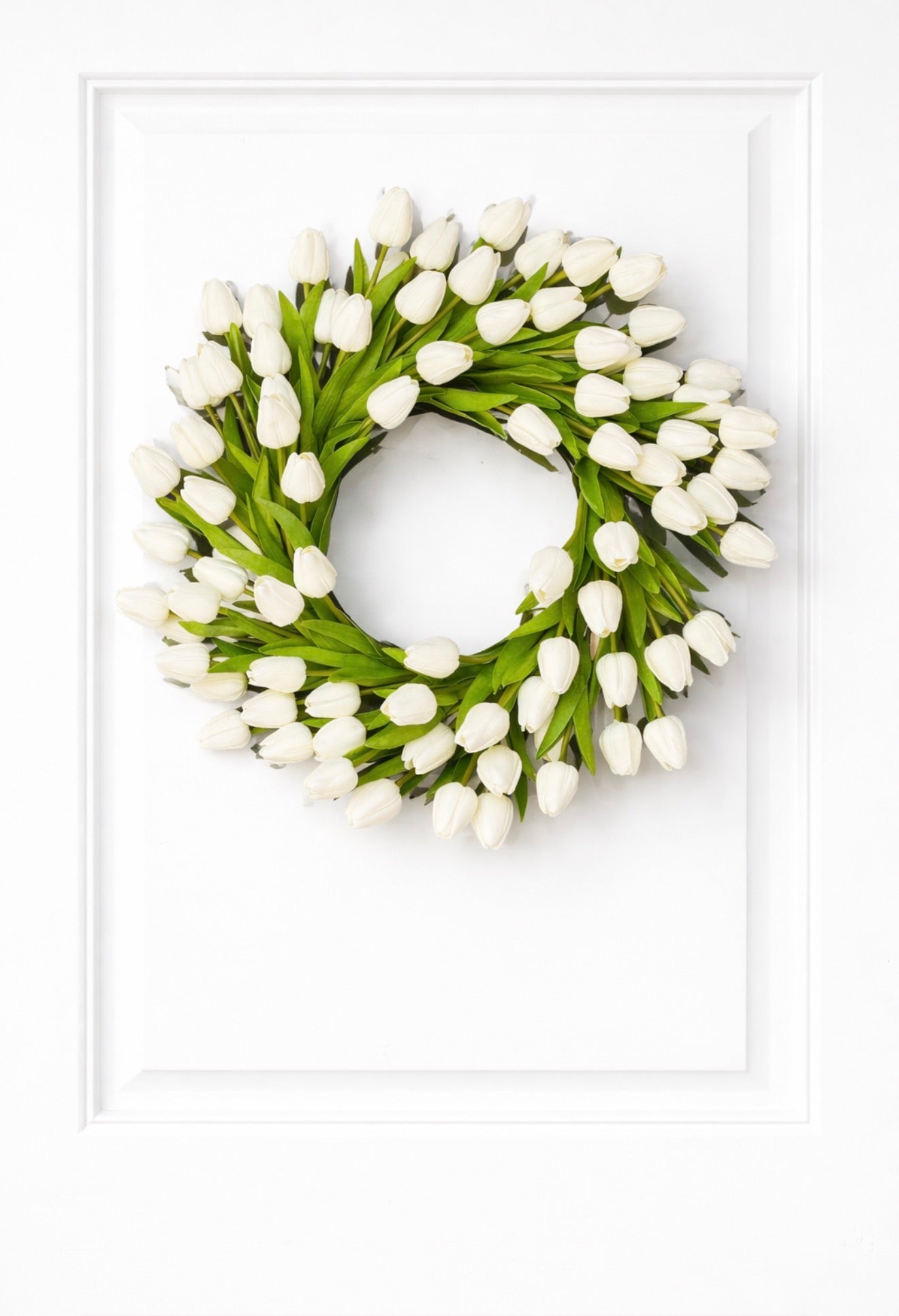 Tulip wreath