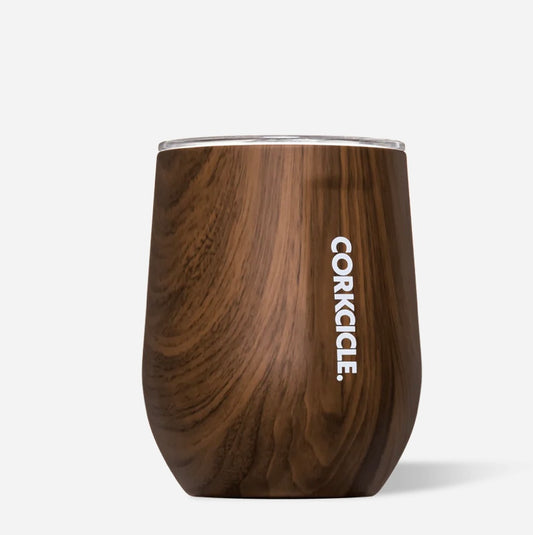 CORKCILE Origins Stemless - Walnut Wood