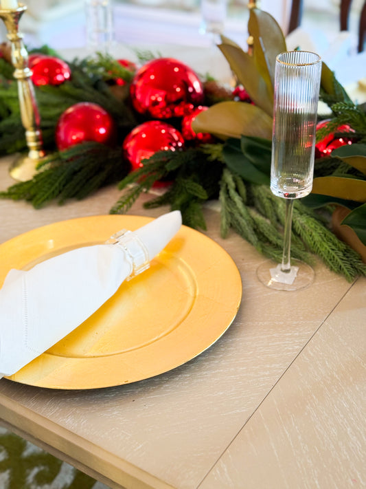 Crystal Glass Napkin Ring