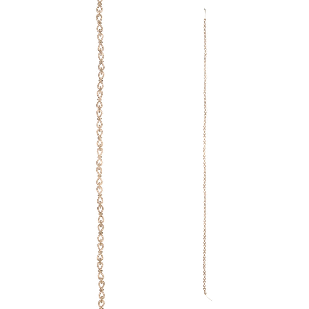 6’ Gold Jewel Garland