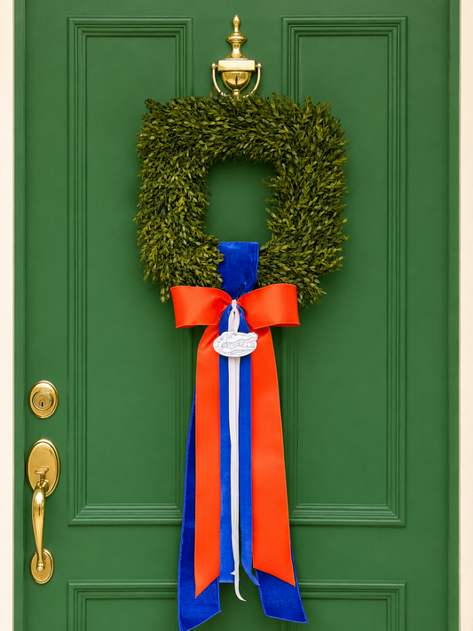 The Gator Grove Tea Leaf Wreath
