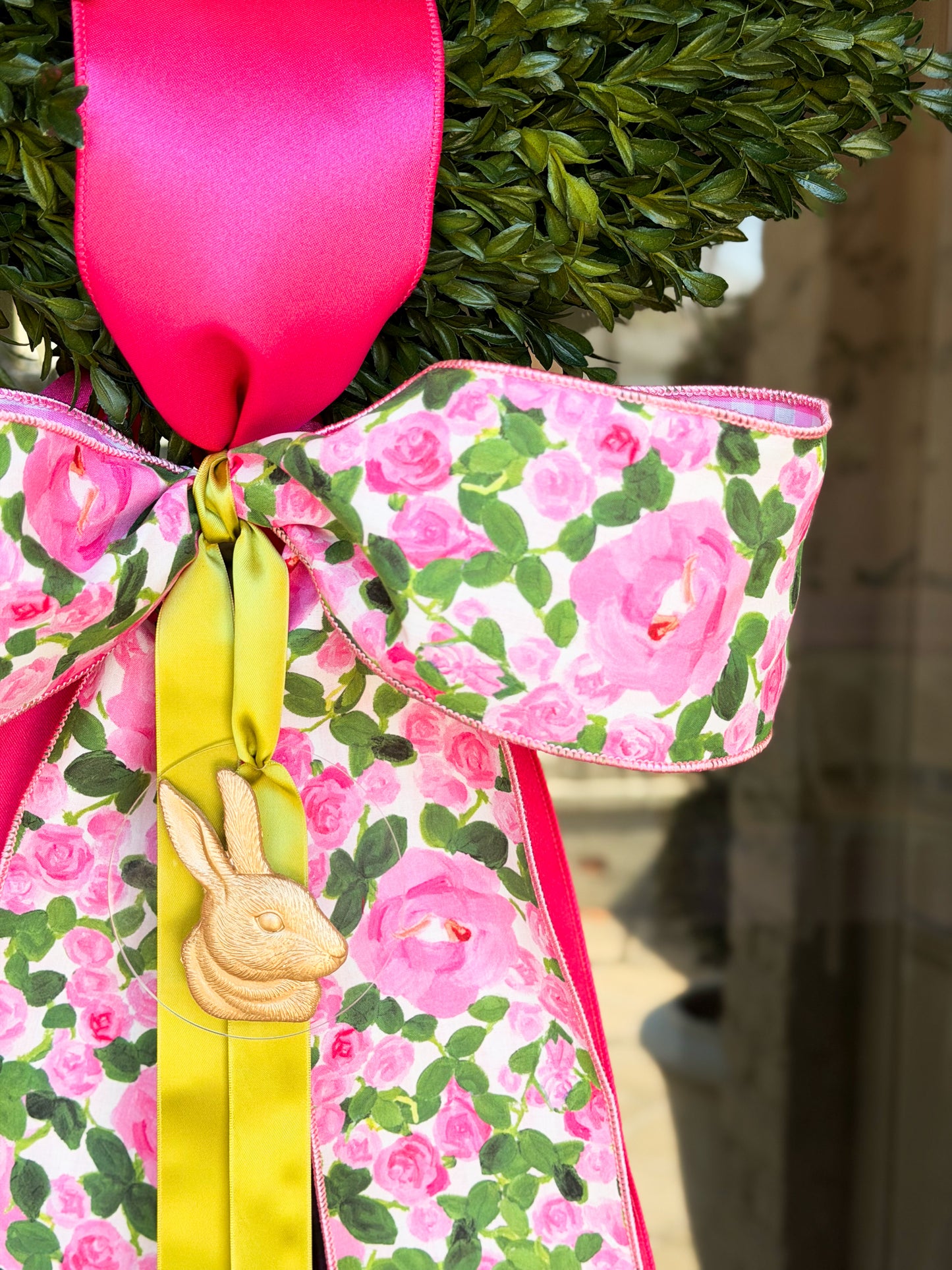 Rosalie Garden Bunny Wreath