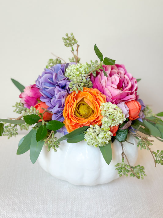 Wildflower Harvest Petal Pumpkin