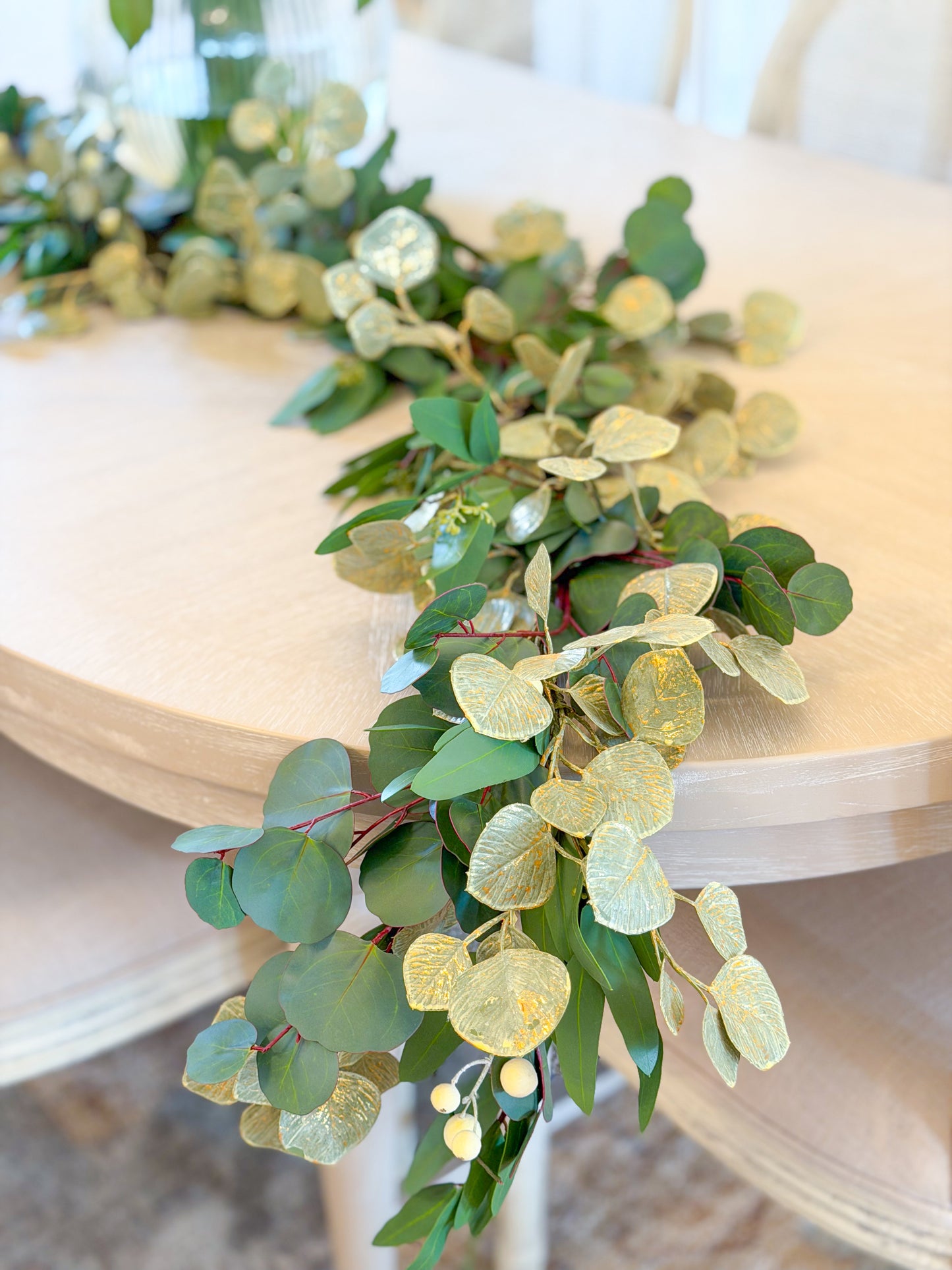Gold & Eucalyptus Designer Garland
