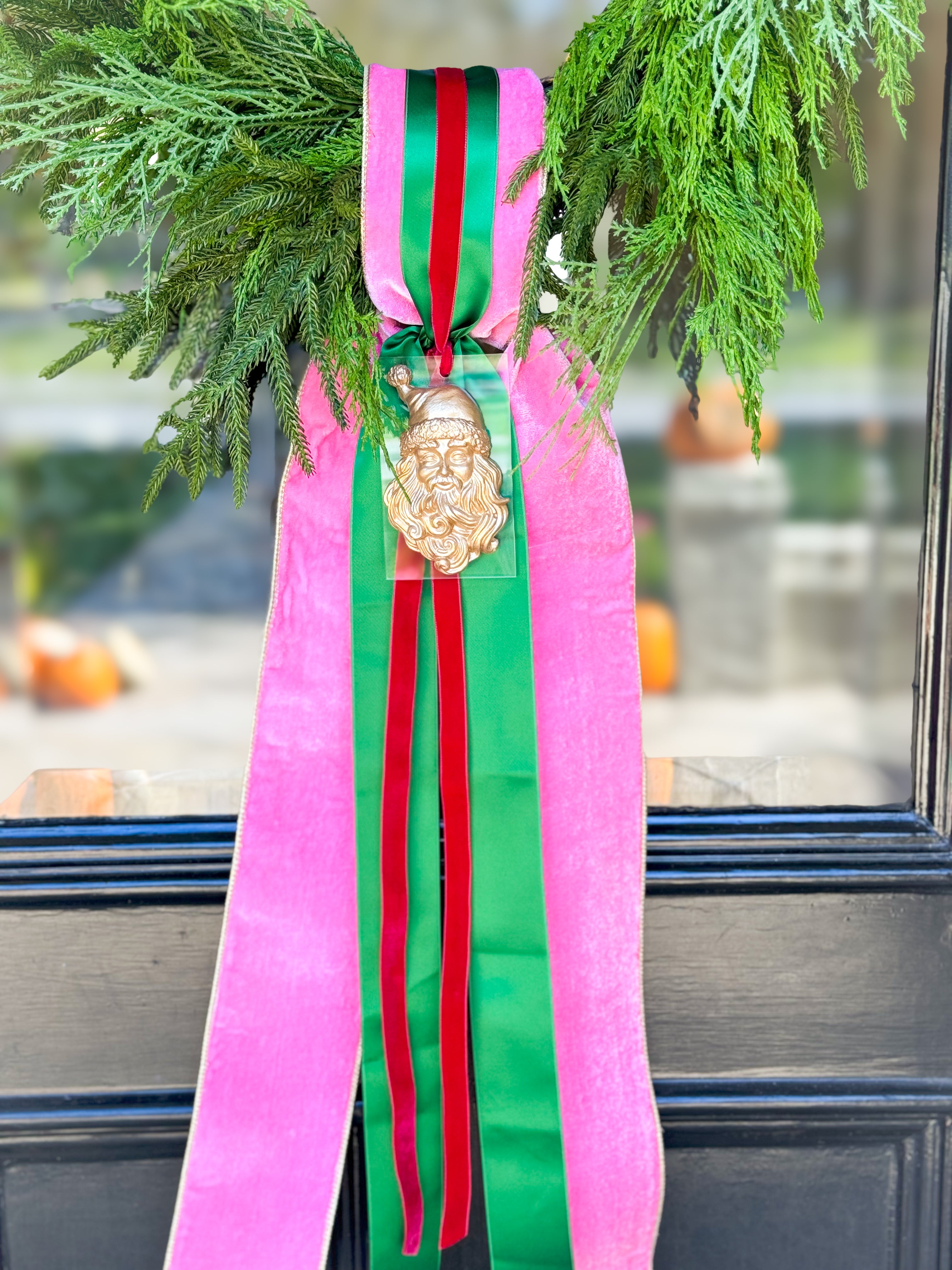 Papa Noel Wreath And Sash