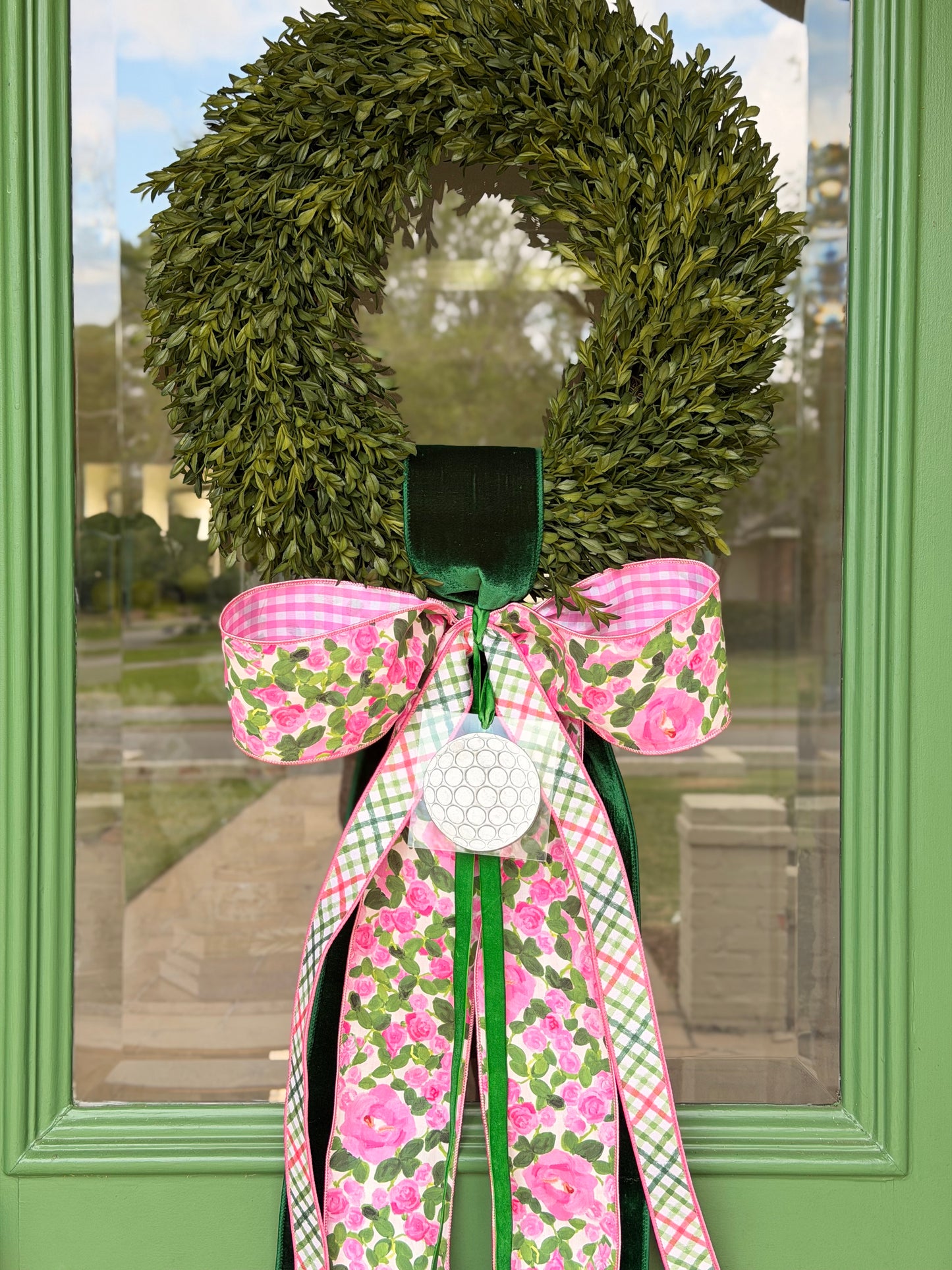 Azalea Fairway Tea Leaf Wreath