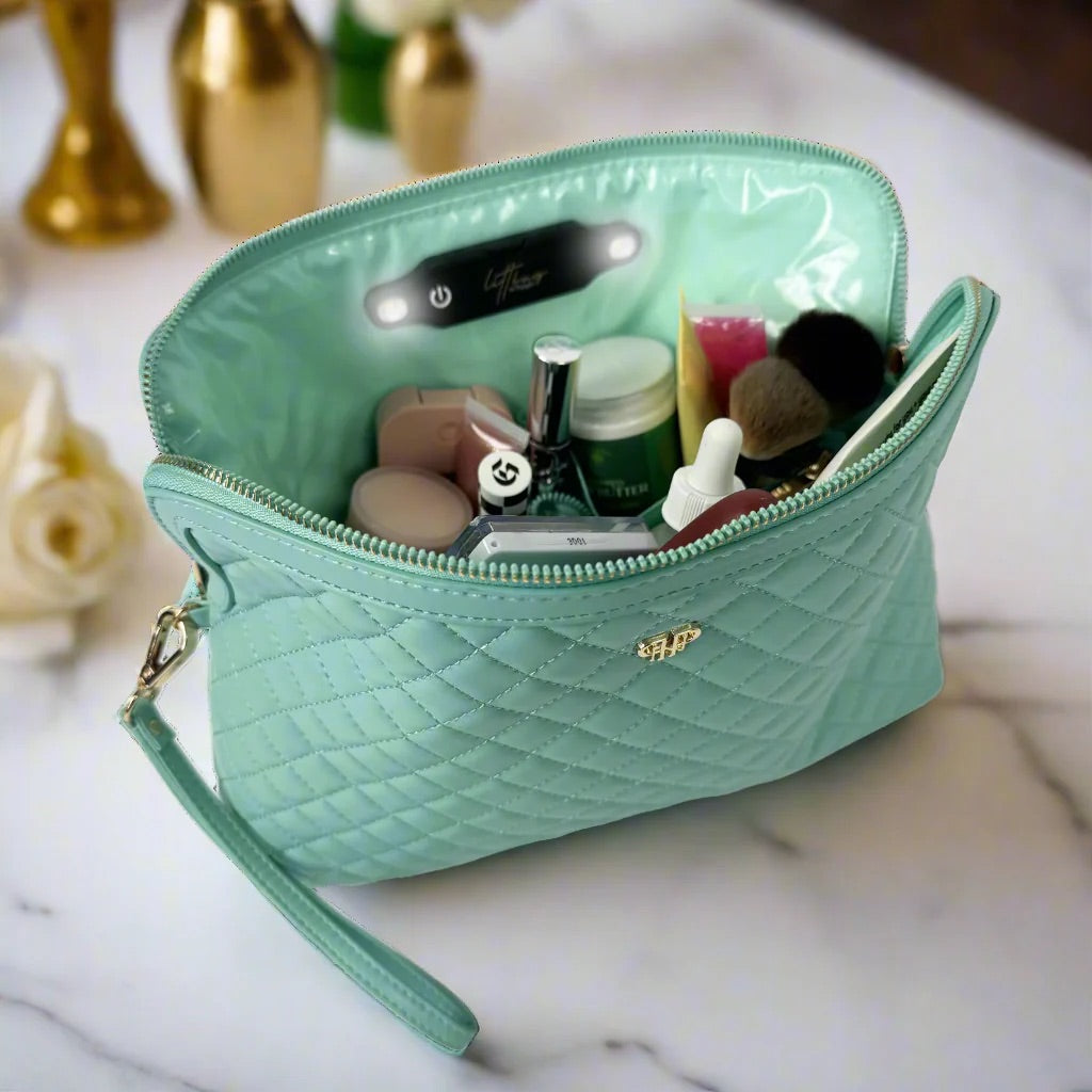 Litt Makeup Case - Turquoise Quartz
