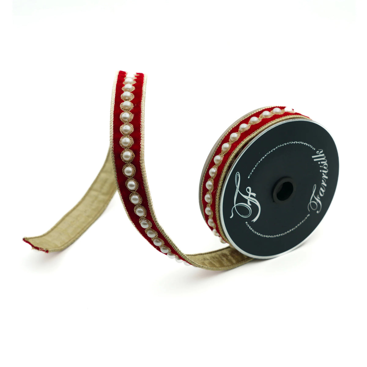 Pearl Borders- Red