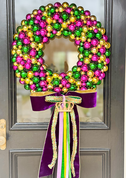 The Queen Of The Krewe Wreath And Sash