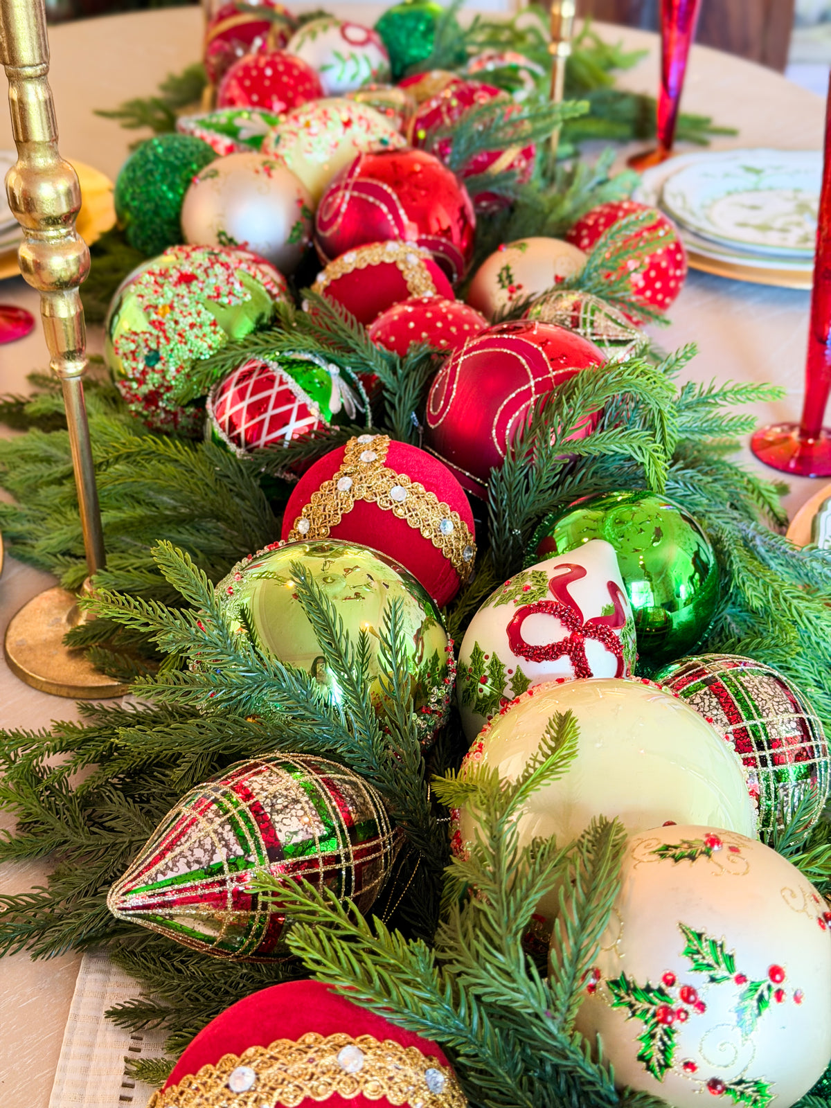 Maison de Fete Tablescape/Mantle Box
