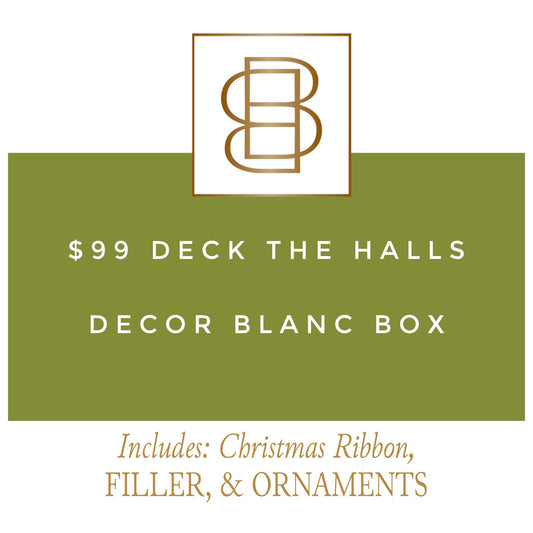 Deck The Halls Decor Blanc Box
