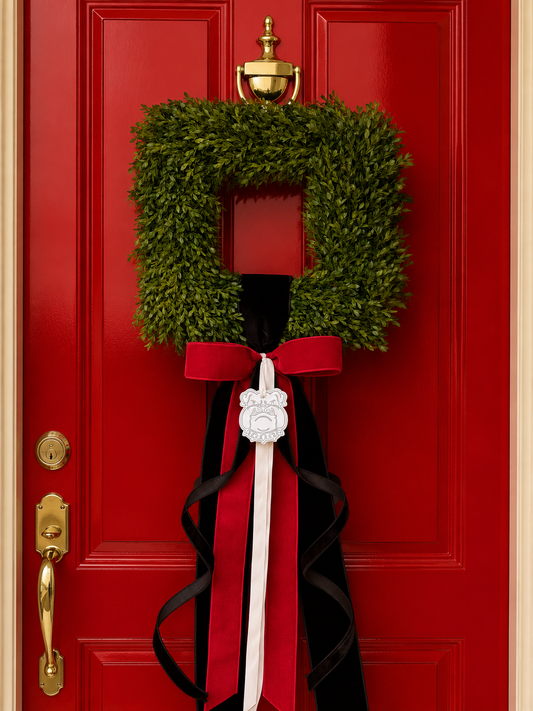 The Athens Garden Tea Leaf Wreath