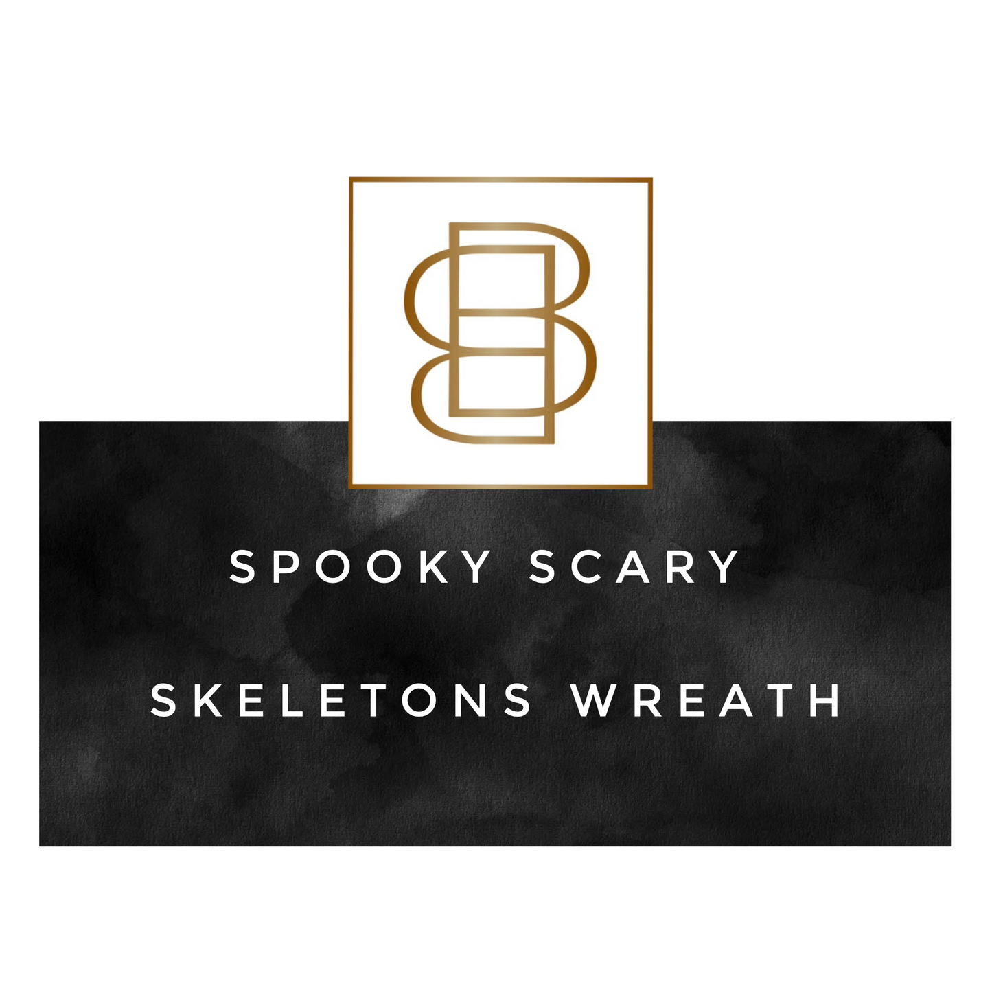 Spooky Scary Skeletons Wreath