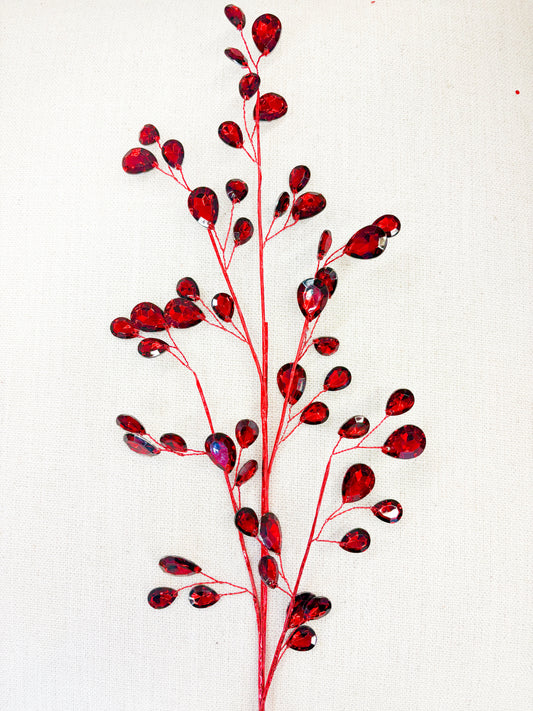 Crimson Jewel Stem Bundle – Set of 6