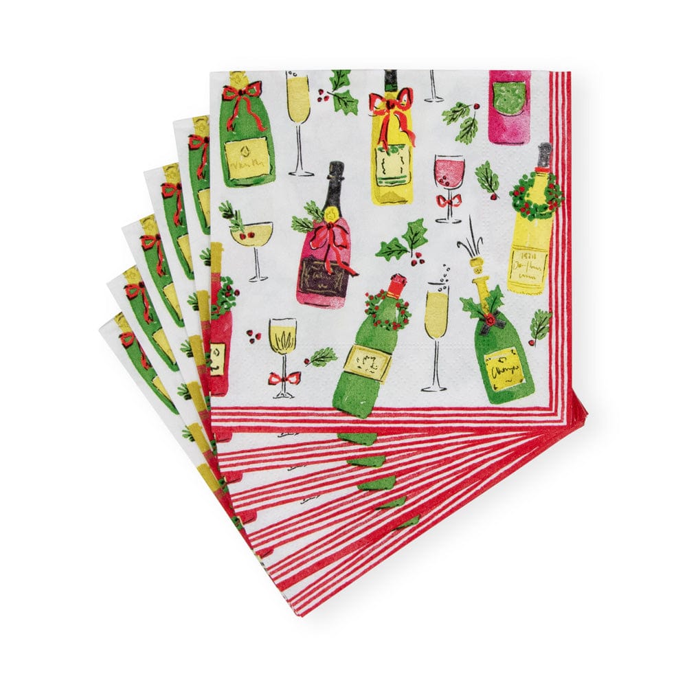 Tipsy And Toasty Napkin Cocktail