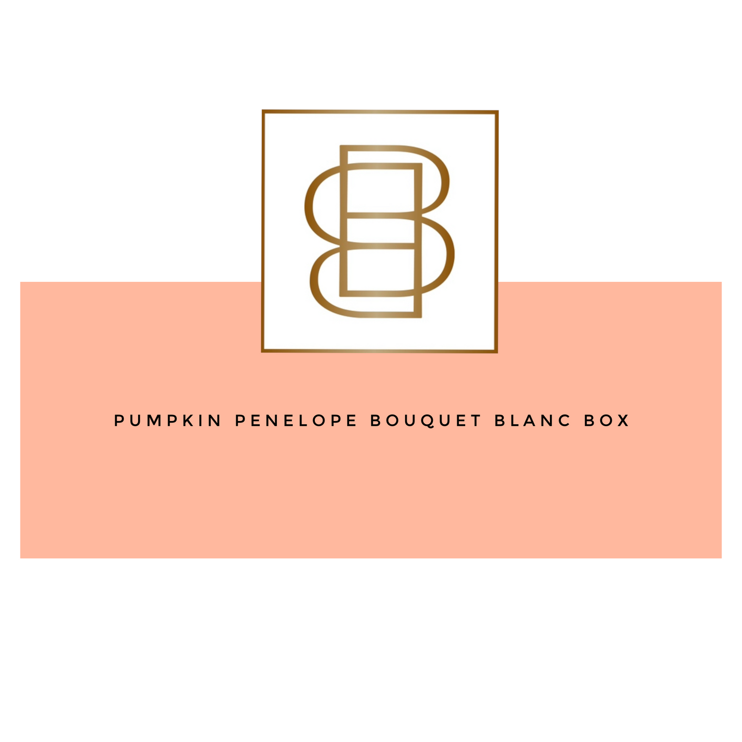 Pumpkin Penelope Bouquet Blanc Box