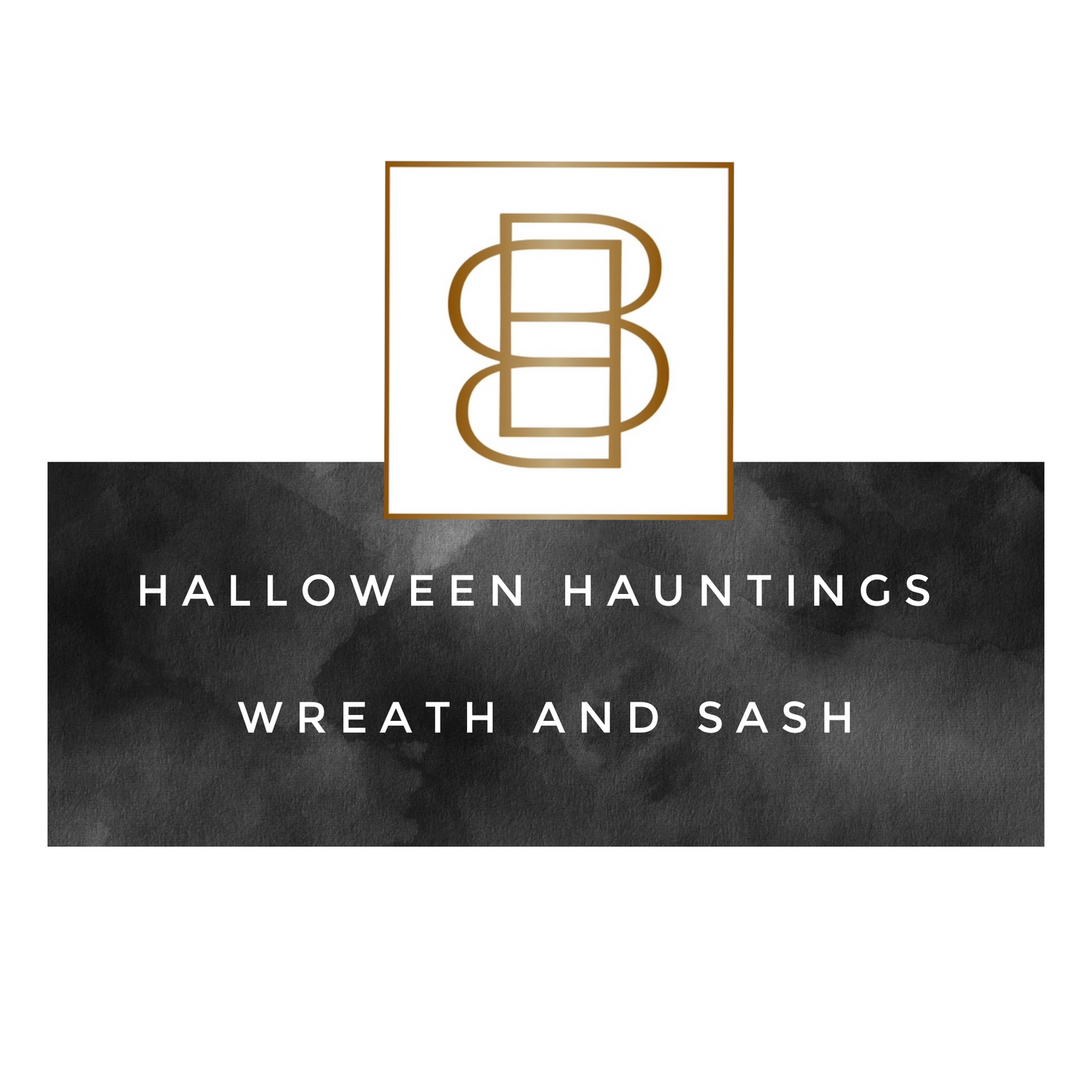 Halloween Hauntings Wreath And Sash